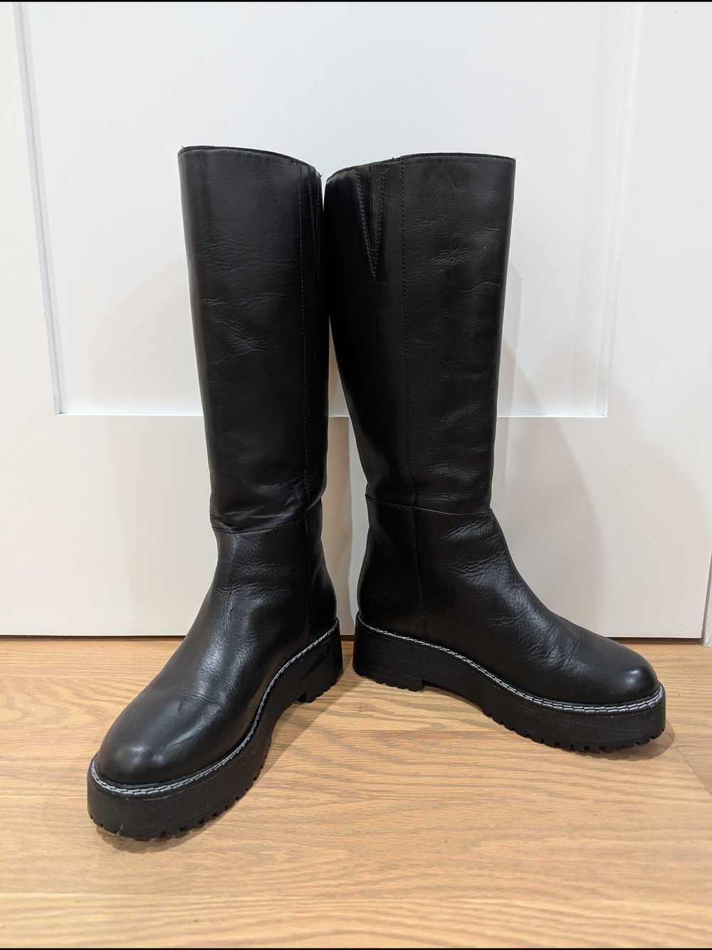 Matisse For Anthropologie Black Platform Boots - Women - Picture 6 of 7